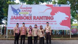 Kwarran Parungpanjang Gelar Upacara Hari Pramuka ke-64 dan Jambore Ranting 2025 di Gunung Dago