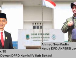 Haryanto, S.E. Anggota DPRD Kabupaten Bekasi Angkat Bicara, Akpersi Jabar Akan Layangkan Surat Mosi Untuk Bupati Karawang
