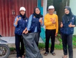 Pemdes Sumber Urip Bersama Mahasiswa UNSIKA Gelar Kegiatan Jum’at Bersih