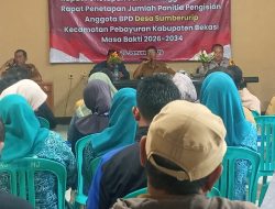 Resmi Dimulai, Desa Sumberurip Tetapkan Panitia Pengisian BPD 2026–2034