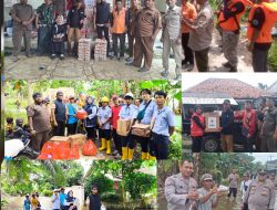 Banjir 1 Meter Terjang Karangharja, Muspika Pebayuran Bergerak Cepat Selamatkan Warga