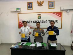 Unit Reskrim Polsek Cikarang Timur Amankan Dua Pelaku Curanmor, Satu Pelaku Masuk DPO