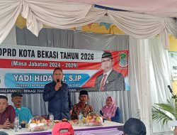 Reses Jadi Wadah Penguatan Program Lingkungan, Yadi Hidayat Serap 159 Usulan Warga Bekasi Jaya