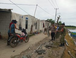 Rumah Warga di Pebayuran Rusak Parah Diterjang Angin Puting Beliung