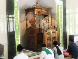 Safari Jum’at Berkah,Kapolsek Setu Ajak Masyarakat Tingkatkan Kepedulian Kamtibmas Wilayah