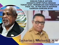 Musa Sombuk Meminta Agar Pemerintah Daerah Biak Numfor Segera Tempuh Langkah Konstitusional Untuk Penetapan Sekda Definitif