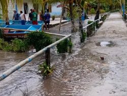 Cuaca Buruk Terjang Kabupaten Supiori, Sejumlah Rumah Warga di Pulau Meosbofondi Terendam