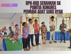 BPH-KKB Resmi Serahkan SK Panitia Kongres Pemuda Adat Suku Biak di Papua