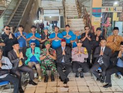 Pendim 0509 Kabupaten Bekasi Babinsa Koramil 08/Lemahabang Pantau Pasar Serang, Jaga Kondusivitas Jelang Idulfitri 1447 H