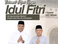 Ucapkan Selamat Hari Raya Idul Fitri,Bupati Supiori : Momen Idul Fitri Jadi Pengingat Penting Untuk Pererat Silaturahmi