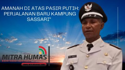 Di Balik Senyum Pelantikan: Janji Transparansi dan Rekonsiliasi dari Kepala Kampung Sassari