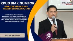 KPU BIAK NUMFOR: PEMUTAKHIRAN DATA PEMILIH BERKELANJUTAN JADI FONDASI PENYELENGGARAAN PEMILU 2029