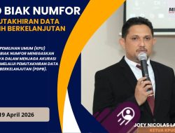 KPU BIAK NUMFOR: PEMUTAKHIRAN DATA PEMILIH BERKELANJUTAN JADI FONDASI PENYELENGGARAAN PEMILU 2029