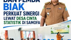 “BPS dan Pemda Biak Perkuat Sinergi Lewat Desa Cinta Statistik di Samofa”