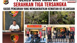 Polres Biak Serahkan Tiga Tersangka Curanmor ke Kejaksaan