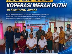 Penguatan Ekonomi Lokal: Kepala Distrik Supiori Selatan Hadiri Rapat Tahunan Koperasi Merah Putih