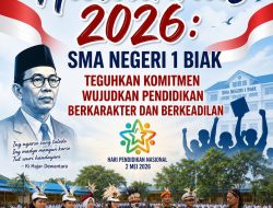 Hardiknas 2026: SMA Negeri 1 Biak Teguhkan Komitmen Wujudkan Pendidikan Berkarakter dan Berkeadilan